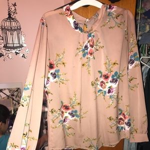 Long sleeve blouse